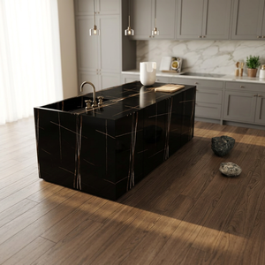 Dalles de pierre frittée en porcelaine Arabescato Bianco Slim 1200x2400mm pour salles de bain de luxe et projets muraux à motifs. - Product Image 6