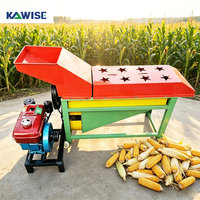 Machine à décortiquer le maïs diesel, machine à éplucher le maïs pour le traitement du maïs, utilisation agricole, équipement de dépelliculage du maïs