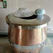 Flambera Tandoor de Cobre - Eléctrica y a Gas LP, Fácil de Limpiar, Niveles de Potencia Ajustables, 36x36x36cm, 250kg - Product Image 3
