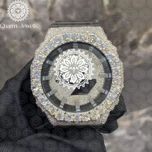 นาฬิกาข้อมือแฟชั่นหรูสำหรับผู้ชาย Charm ตัวเรือนสแตนเลสทรงกลม 40 มม. ระบบอนาล็อก กลไกอัตโนมัติ แสดงวันที่ ปุ่มกด ตัวล็อคแบบซ่อน - Product Image 4