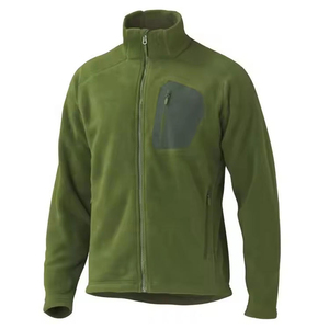 Chaqueta de Forro Polar Sherpa para Hombre, Cálida, Informal, para Invierno, con Cierre Completo, Logotipo Frontal Personalizado, Chaqueta Térmica Suave - Product Image 4