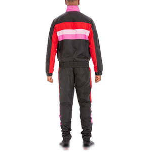 Chándal de Nailon de Alta Calidad, Personalizado, Negro, de Pierna Recta, Doble Forro, para Hombre, con Impresión de Logotipo Personalizado, OEM - Product Image 6