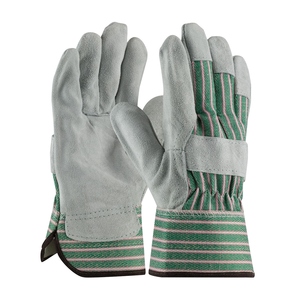 Gants de travail en cuir de vachette pleine fleur pour hommes, résistants, antistatiques, lisses pour écrans tactiles, gants de sécurité pour monteurs canadiens - Product Image 1