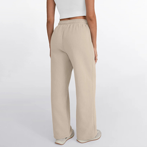 Pantalones Cargo de Felpa para Mujer, Cintura Media, Frente Plano, Cintura Elástica, Verano, Ecológicos, Transpirables, Precio Económico al por Mayor - Product Image 5