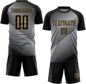 เสื้อฟุตบอลสั่งทำพิเศษ แบบซับลิเมชั่น โพลีเอสเตอร์ 100% แขนสั้น คอกลม ระบายเหงื่อได้ดี สำหรับผู้ใหญ่ แบบยูนิเซ็กซ์ ลายพิมพ์เรขาคณิต ชุดทีม - Product Image 1