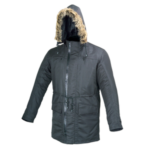 Parka pour homme à col montant, design 2024, vêtements en toile confortables pour l'hiver, style streetwear, prix de gros - Product Image 1