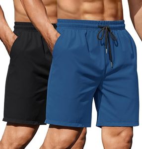 Shorts de sport pour homme respirants, pour la course à pied, la gym, la musculation, avec logo personnalisé, 5 pouces, décontractés, vêtements de sport pour homme - Product Image 1