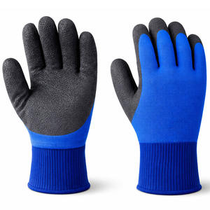 Guantes de Pesca con Agarre Texturizado, Antideslizantes, con Puño de Punto, Protección Duradera para las Manos, para Manipulación Marina y Procesamiento de Mariscos - Product Image 1