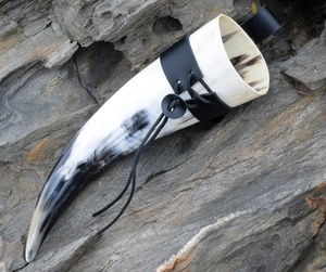 Drinking Horn hand made drinking horn <b>drinkware</b> <b>accessories</b> - Product Image 4