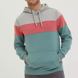 Vente en gros de sweats à capuche en molleton pour hommes, basiques tricotés en coton mélangé 480g, hiver, décontractés, couleur unie, respirants, coupe-vent, logo personnalisé - Product Image 3