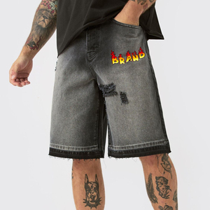 Pantalones Cortos de Mezclilla Personalizados de Alta Calidad, Shorts Casuales de Mezclilla Cómodos para el Verano, Fabricante y Proveedor OEM - Product Image 1