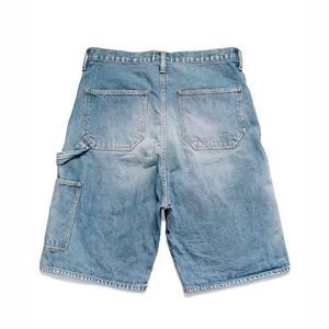 Men's Distressed Denim Cargo <b>Shorts</b> Mid Waist Hole <b>Decoration</b> Vintage Y2K Breathable Casual Summer Party Style - Product Image 2