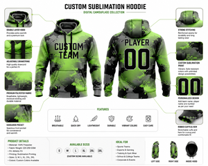 Custom Team Sublimation <b>Hoodie</b> Personalized <b>Name</b> Number Pullover Sportswear - Product Image 6