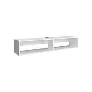 10.4 bianco \ "H TV Stand con 2 ripiani - Product Image 3