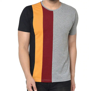 เสื้อยืดผู้ชายขายดี สีพื้น ผ้าฝ้ายทอ 100% ทรงหลวม พิมพ์ลาย ระบายอากาศได้ดี ปรับแต่งได้ รุ่นใหม่ - Product Image 5