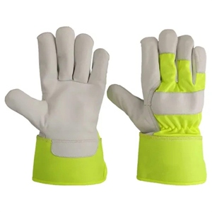 Guantes de Trabajo de Cuero Vacuno de Primera Calidad a Precio Económico, Guantes de Seguridad Industriales para Construcción - Product Image 1