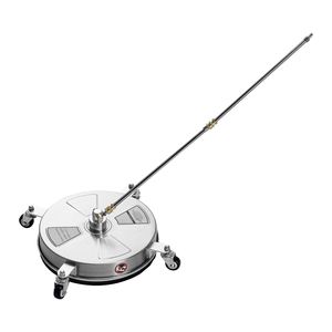 Pulitore per Superfici in Acciaio Inox da 15 Pollici con 4 Ruote, Accessorio per Idropulitrice con Pressione Massima 4000 PSI, Connessione Rapida da 1/4 di Pollice - Product Image 6