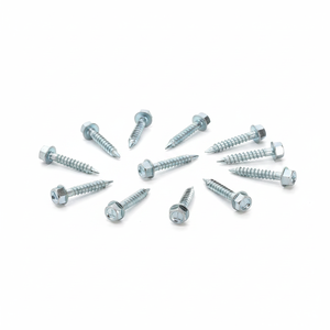 Tornillos Autoperforantes PDC con Cabeza Hexagonal, Clase 4.8 y 6.8, Zincados, Rosca Gruesa, Phillips, Acero al Carbono, Modelo 16 en Pulgadas - Product Image 3