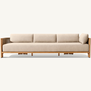 A <b>sofa</b> <b>for</b> three people in a simple modern style living room is suitable <b>for</b> indoor use and has strong and durable <b>legs</b> - Product Image 5