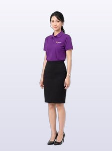 Polo pour femme du personnel bancaire ANIMA - Product Image 2