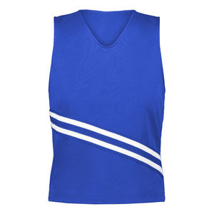 Ensemble deux pièces d'uniforme de cheerleading pour femmes, avec logo personnalisé, haut et jupe pour équipe, tenue de compétition respirante - Product Image 1