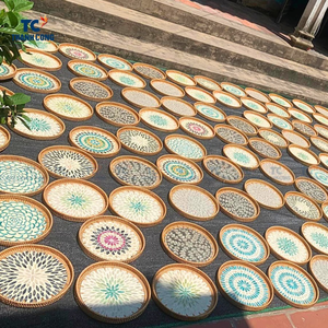 ตะกร้าหวายสานด้วยมือสำหรับใช้ในครัวตะกร้าหวายทรงกลม - Product Image 4