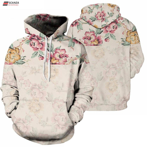 Sweat-shirt à capuche personnalisé pour homme en molleton de coton, sweat-shirt à capuche décontracté avec motifs, vêtements en gros OEM à marque privée - Product Image 1