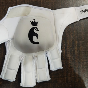 <b>PVC</b> Half Finger Field Hockey <b>Glove</b> Padded Hand Protection Training Match Sports Equipment Wholesale - Product Image 4