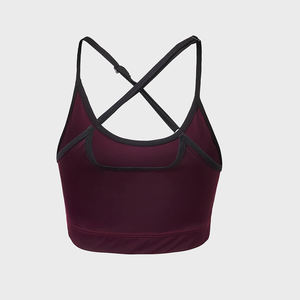 Soutiens-gorge de sport respirants et personnalisables pour femmes, avec bretelles réglables et logo frontal, idéaux pour le yoga, la gym et la course à pied - Product Image 6