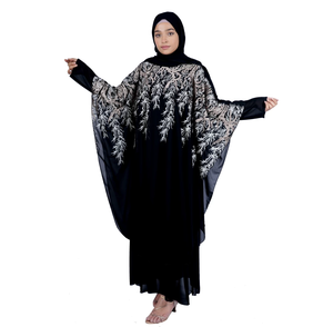 Nouvelle Abaya tendance pour femmes, manches longues, en polyester, tailles personnalisées, fabrication en usine, prix raisonnable pour un usage décontracté - Product Image 4