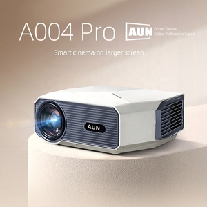 Mini-projecteur portable Android 2026 A004 Pro 1080P compatible 4K LCD pour cinéma maison et salle de classe avec Google GTV Netflix – Prix abordable - Product Image 2
