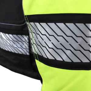 Veste de travail imperméable personnalisable en polyester de classe 2 pour l'extérieur, imperméable longue pour homme, réfléchissante pour la circulation - Product Image 5