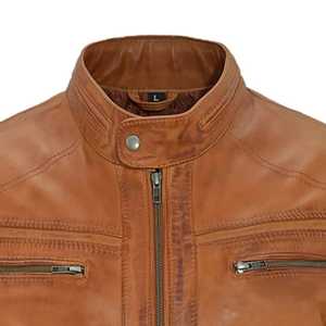 Chaqueta de Cuero para Fiesta Juvenil, Fabricación Profesional, Chaqueta de Cuero para Motociclista, Producción OEM con Diseño Personalizado - Product Image 5