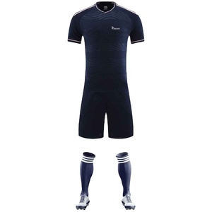 Conjunto de Camiseta de Fútbol Edición Jugador, Transpirable, de Secado Rápido, Estampada, 100% Poliéster, Pantalones Cortos Deportivos, Camiseta Personalizada, Colores Personalizados - Product Image 3