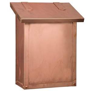 Fabricante de Buzones de Cobre Hechos a Mano, Buzón de Cobre de Lujo con Acabado Metálico Clásico, Buzón de Cobre para Exteriores Hecho a Mano - Product Image 3