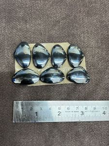 Hematite naturelle, formes variées, taille coussin, pierre polie pour la fabrication de bijoux - Product Image 5