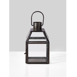 Farol de Metal de Diseño Moderno y Perfecto, Faroles Altos de Vidrio para Navidad, Sala de Estar, Patio, Decoración de Bodas - Product Image 6