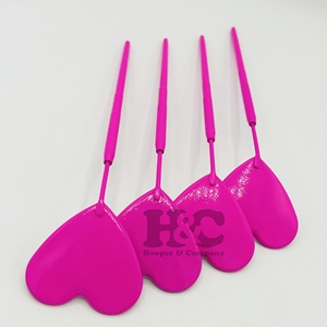 Espejo de metal al por mayor para maquillaje, herramientas para pestañas, espejo con mango de diamante Hello Kitty para extensiones de pestañas, espejo para pestañas de proveedor - Product Image 2