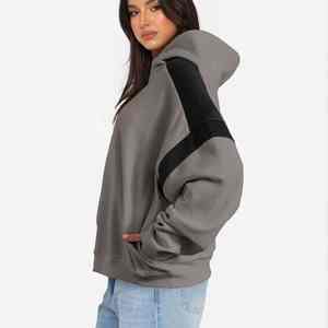 Hoodie en tissu premium, doux, durable, coupe décontractée, confortable, style décontracté pour tous les jours, style été, pour femmes - Product Image 3