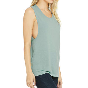 Camiseta sin mangas de algodón de la mejor calidad para mujer, top casual de verano, camiseta con tirantes, chaleco corto, top de moda femenina - Product Image 6