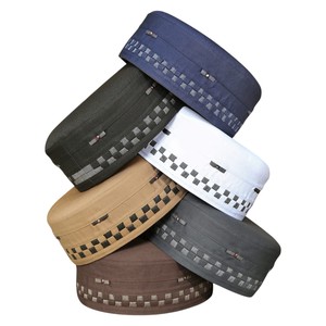 Chapeau Kufi de prière islamique Arifi en polyester et coton léger, de qualité supérieure, modeste, fait main, OEM disponible - Product Image 1