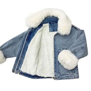 Chaqueta Vaquera de Algodón 100% para Mujer, Lavado a la Piedra, Corte Regular Informal, Paneles en Contraste de Color, Estampado Digital, Otoño Invierno - Product Image 1