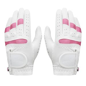 ถุงมือกอล์ฟแบบยูนิเซ็กซ์สั่งทำพิเศษเพื่อความสบาย ผลิตจากหนังคาเบรตต้าระบายอากาศได้ดี พิมพ์ลายสีแบบซับลิเมชั่นเต็มรูปแบบ พร้อมขนาดที่เหมาะสมสำหรับชุดกีฬากอล์ฟ - Product Image 3