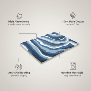 Alfombra de Baño Premium con Estampado Animal, Antideslizante y con Base de Goma Resistente |   Alfombra de Baño Gruesa, Suave y Segura para Uso Diario en el Hogar - Product Image 6