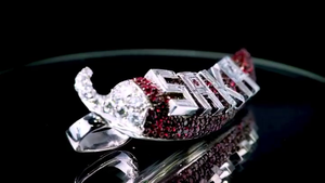 Colgante Iced Out Chili con Nombre Personalizado, Joyería Hip Hop, Colgante de Diamante Moissanita, Collar de Piedra Roja, Colgante de Plata 925 - Product Image 5