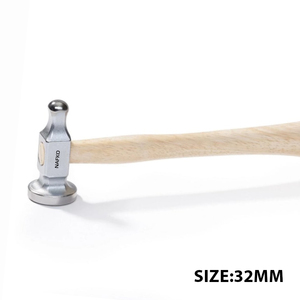 Alicates de 32 mm de diámetro de cúpula para joyería, herramienta de grabado/convexificación de doble cara, herramienta de indentación de acero inoxidable - Product Image 1