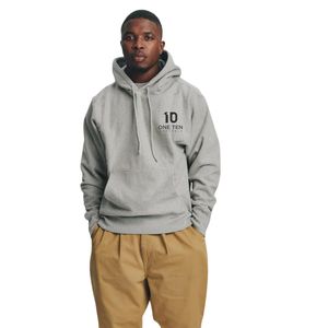 Sudadera con Capucha de Corte Holgado en Gris Jaspeado, Sudadera Informal de Forro Polar para Hombre, Prenda Superior de Manga Larga Suave y Cálida para Uso Diario Personalizable - Product Image 2