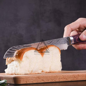 Couteaux de chef en acier damas faits à la main, qualité supérieure, prix bas, directement de l'usine - Product Image 4