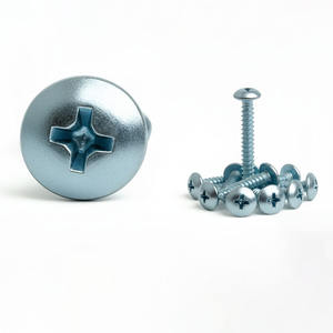 Tornillos Autorroscantes de Acero al Carbono con Recubrimiento de Zinc Azul, Cabeza Phillips, para Madera y Muebles, M4 M5 M6 - Product Image 5