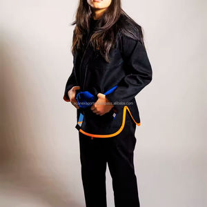 Venta al por mayor ligero Ripstop Jiu Jitsu Gi Kimono logotipo personalizado mujeres BJJ pantalones de entrenamiento de secado rápido transpirable ropa de artes marciales - Product Image 2